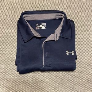 Navy Under Armour Polo